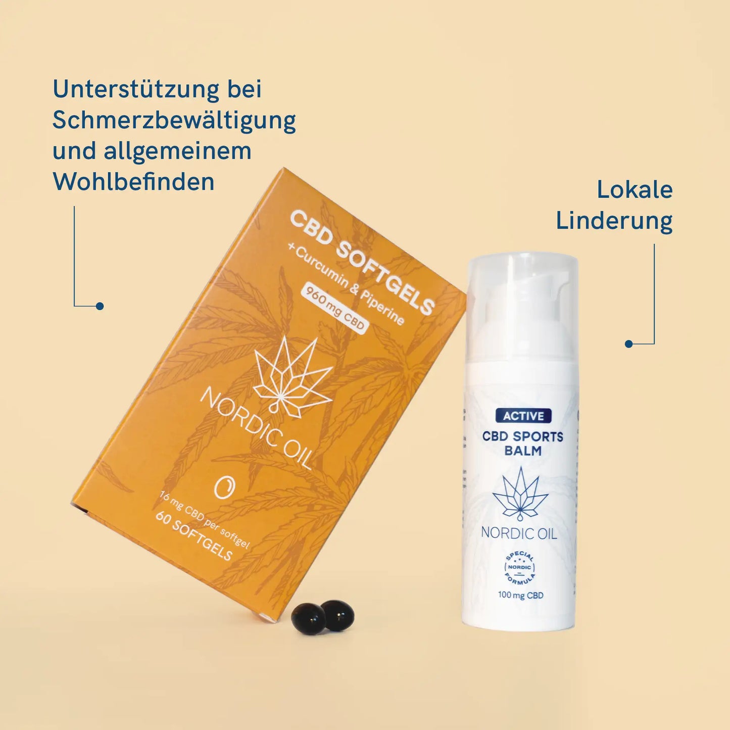 Unsere CBD Gels 60 Softgels