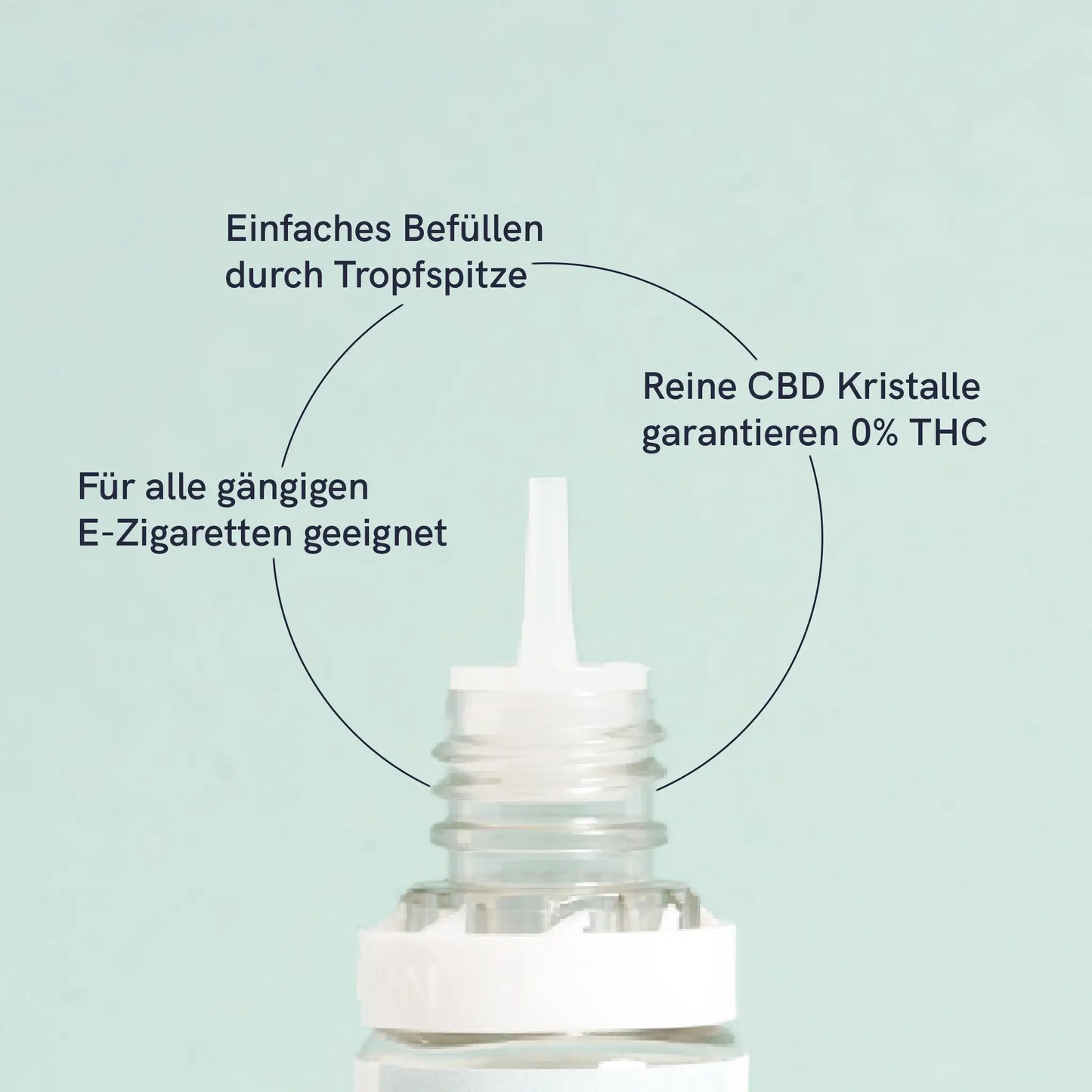 Nordic Oil's CBD e-liquid mit folgenden Eigenschaften