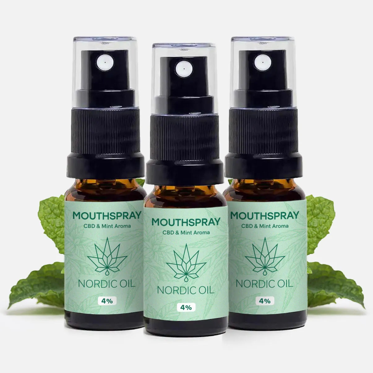 3er-Pack: CBD Mundspray (4%)