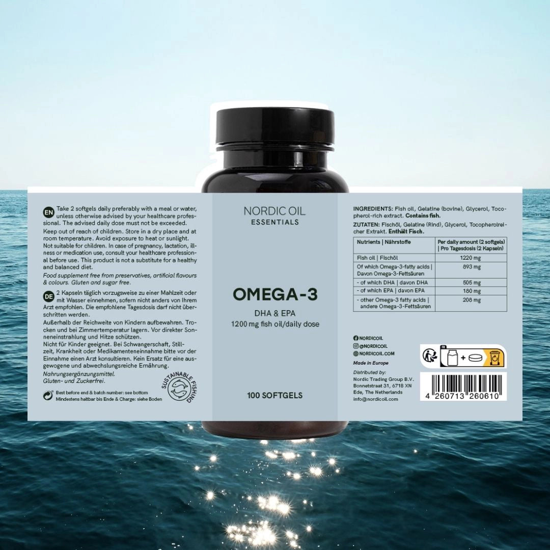 DHA+EPA Omega 3 Kapseln
