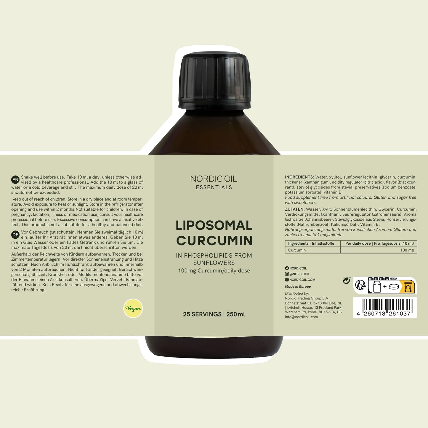 Liposomales Curcumin