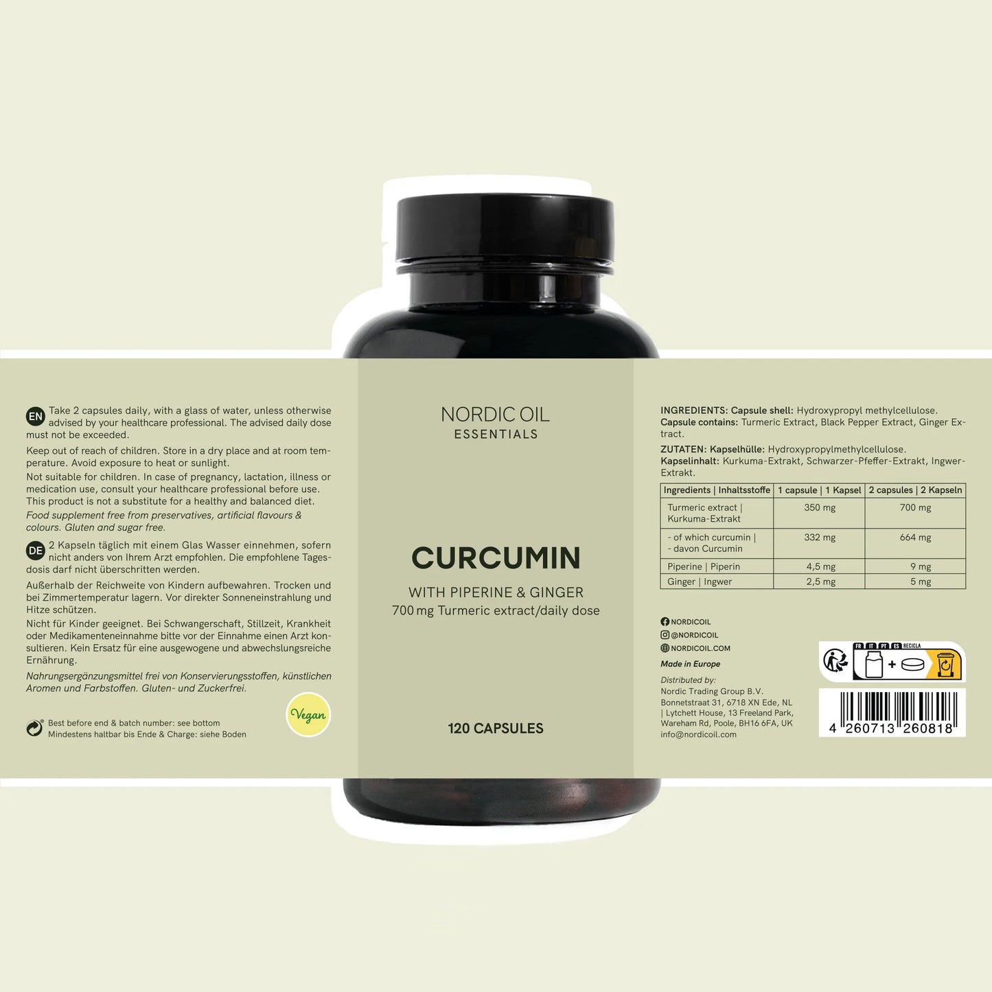 Curcumin Kapseln