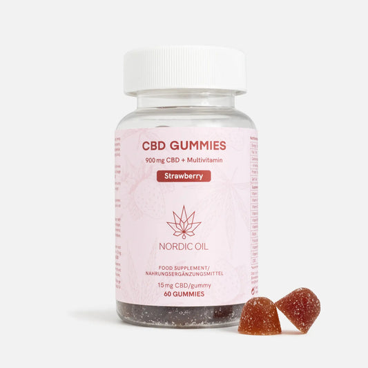 CBD Fruchtgummis (900mg) Erdbeere