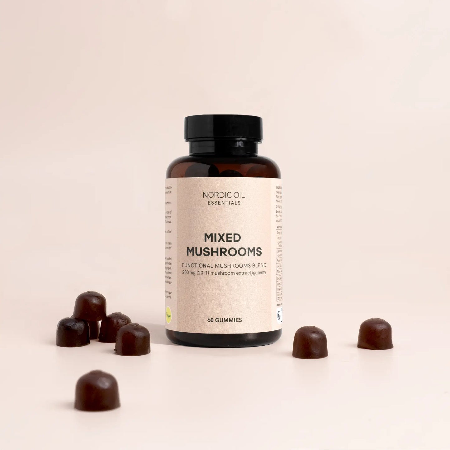 Eine Packung Nordic Oil Mushroom Gummies