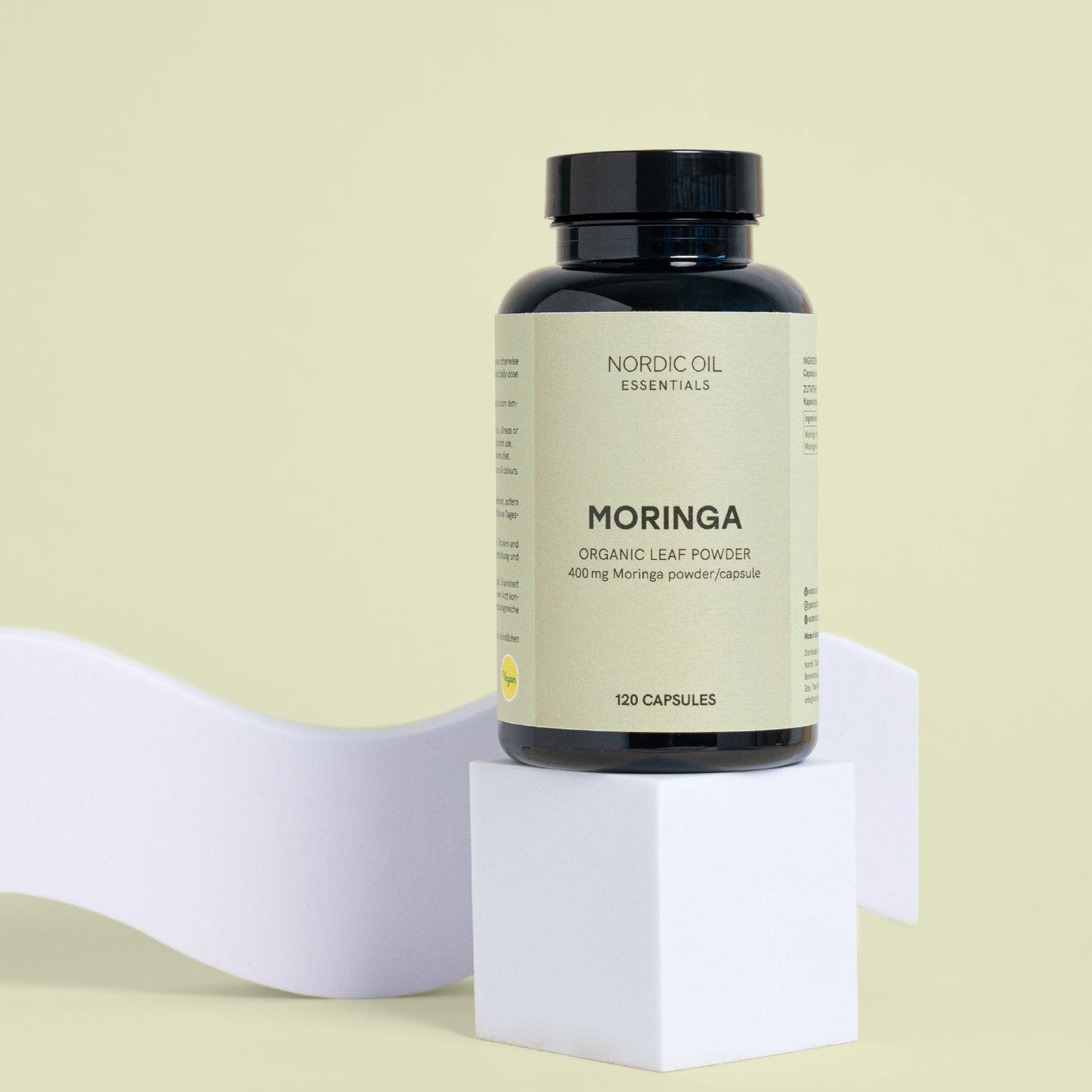Moringa-Pulver-Kapseln