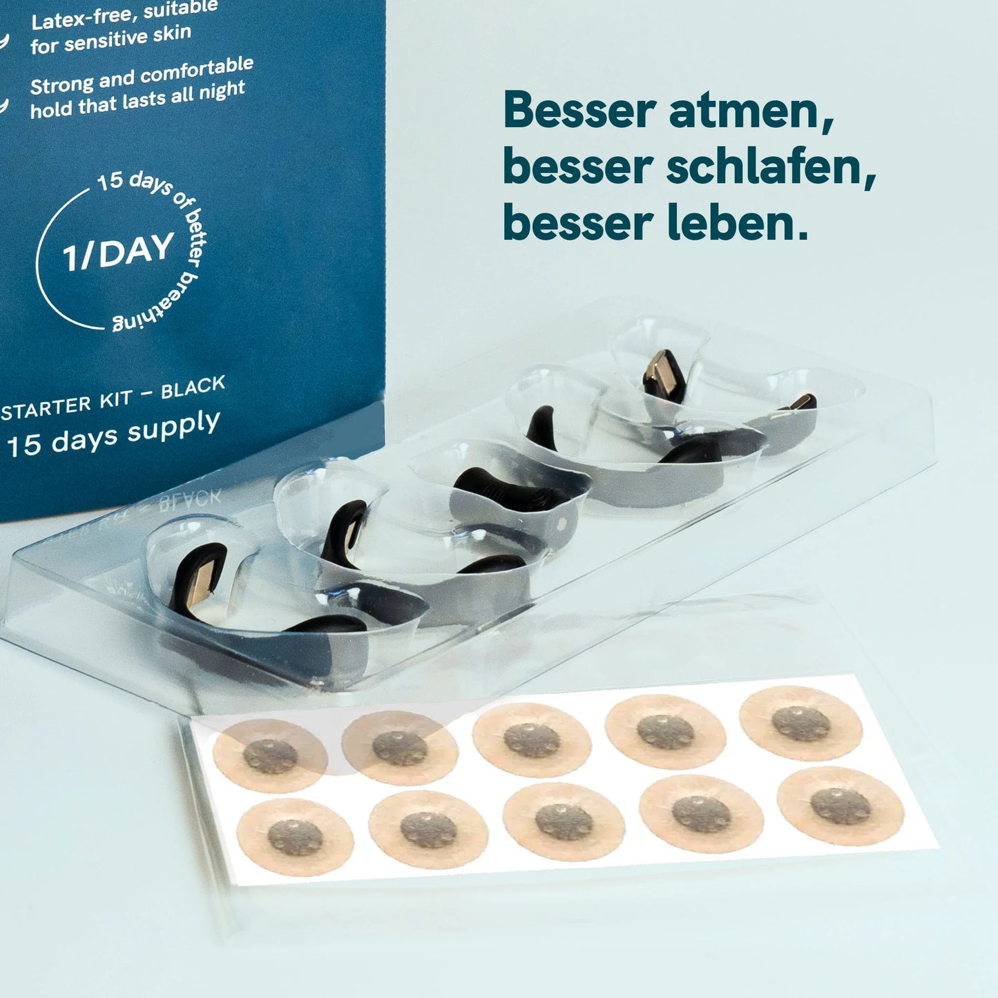 Magnetische Nasenpflaster