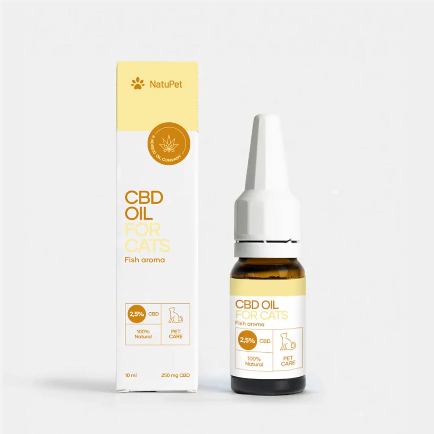 CBD Öl für Katzen (2,5%) Fisch