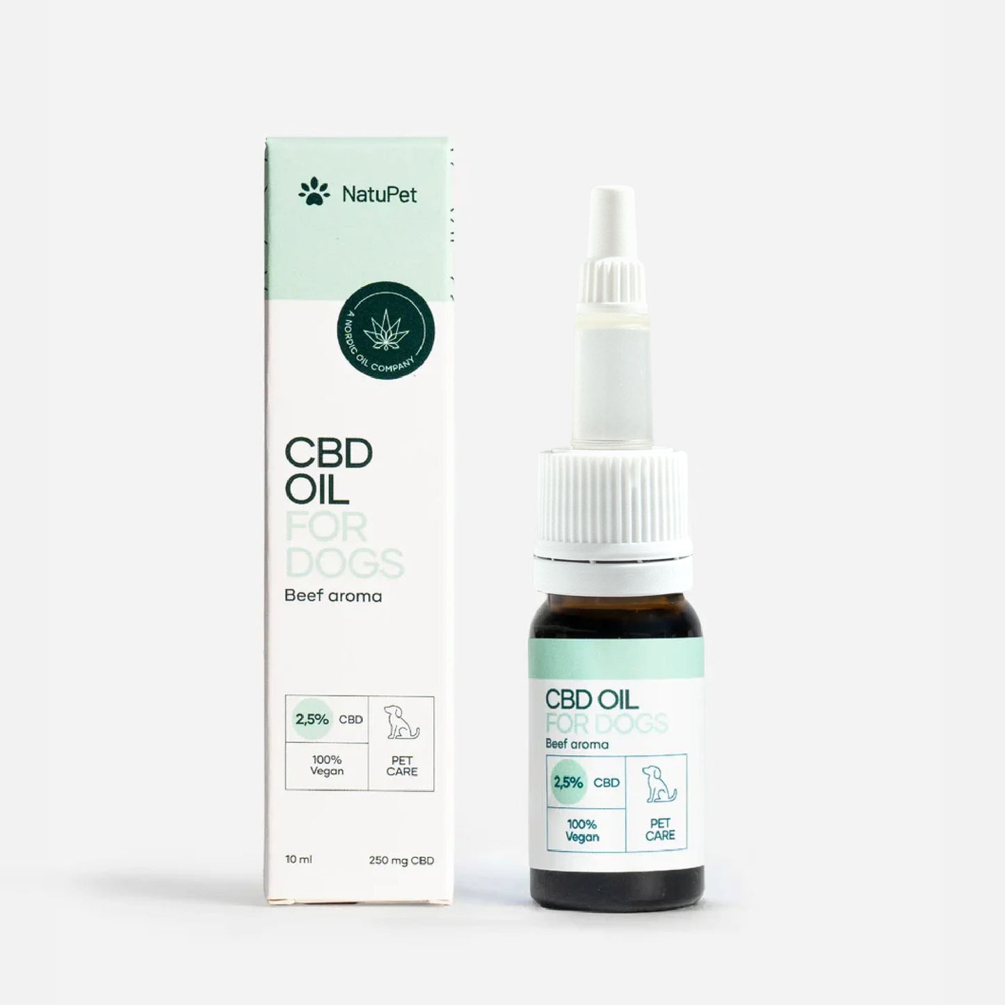 CBD Öl für Hunde - Rind (2,5%)