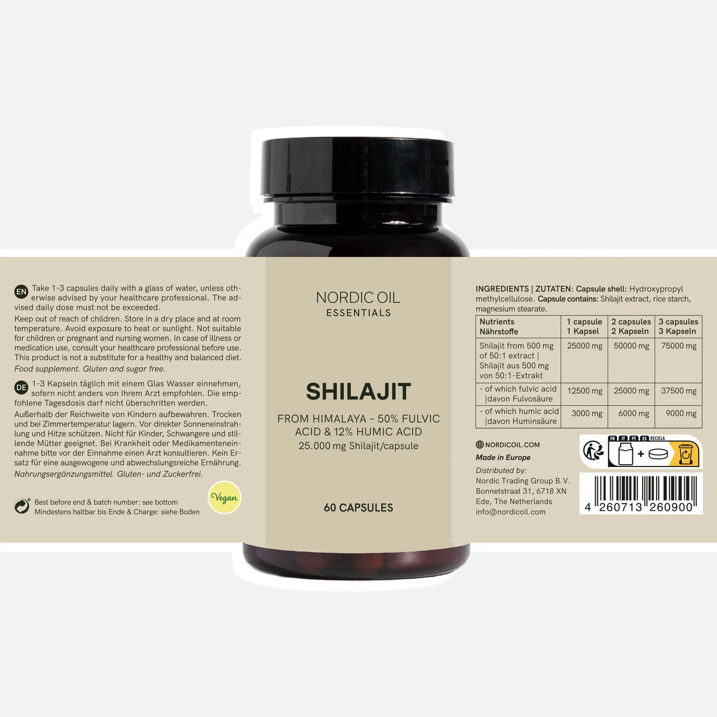 Himalaya-Shilajit-Kapseln