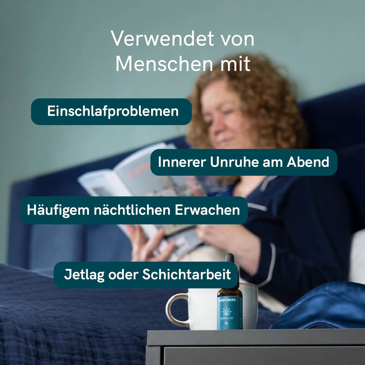 CBD Schlaftropfen mit Melatonin
