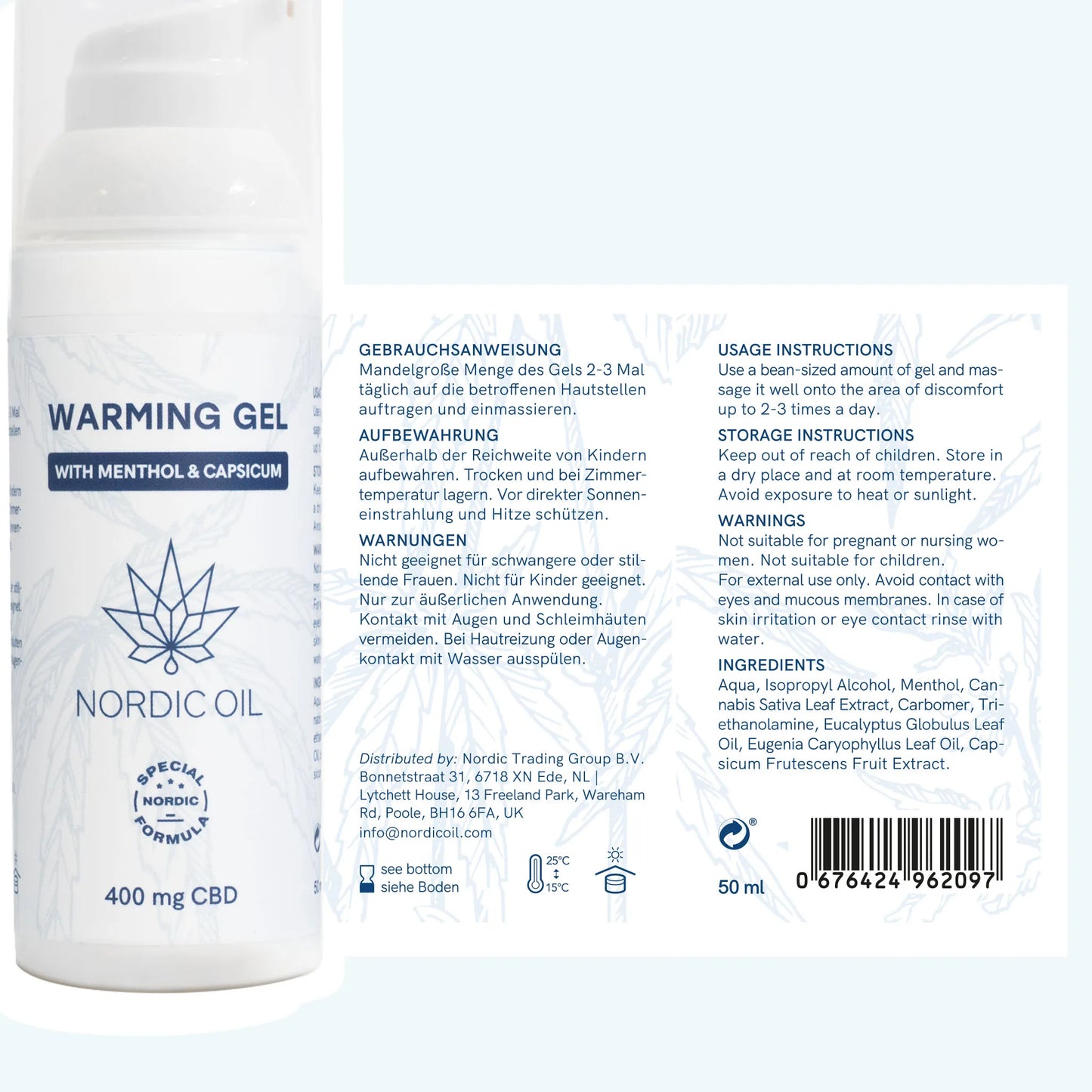 3er-Pack: CBD Wärmebalsam