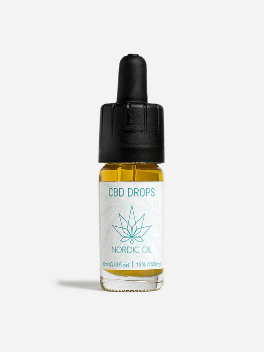CBD-Drops Tropfflasche von Nordic Oil