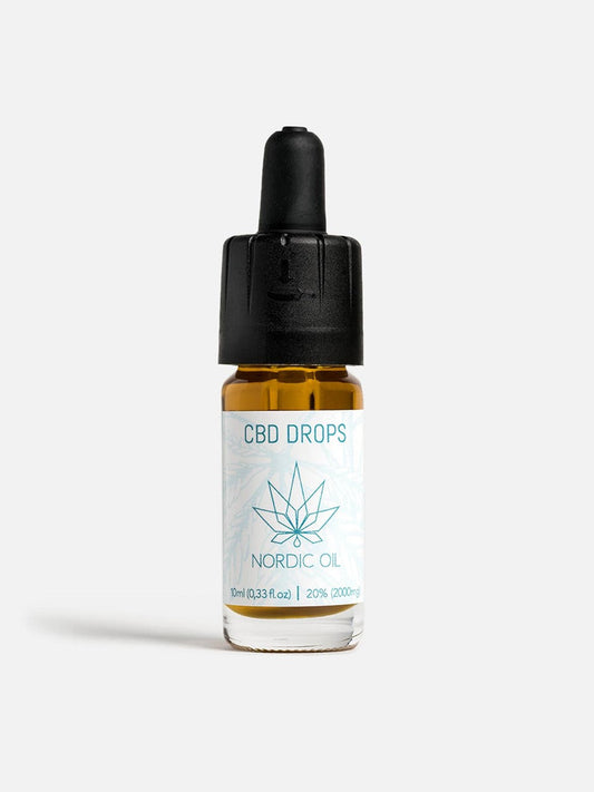 CBD-Öl Tropfflasche von Nordic Oil
