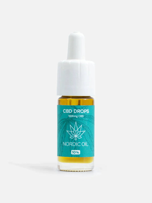 Nordic Oil CBD-Drops Flasche mit Pipette, 1000 mg CBD