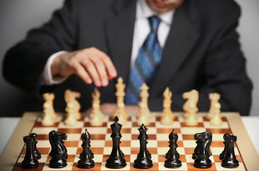 Gegnerischer Zug im Schachspiel