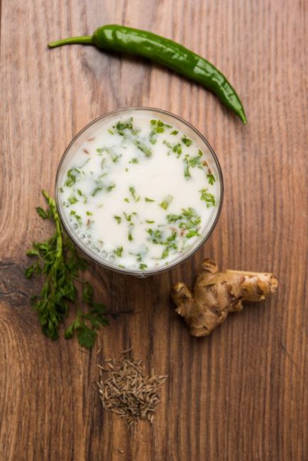Spiced Buttermilk summer drink
