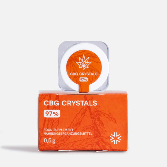 CBG CRYSTALS  Verpackung