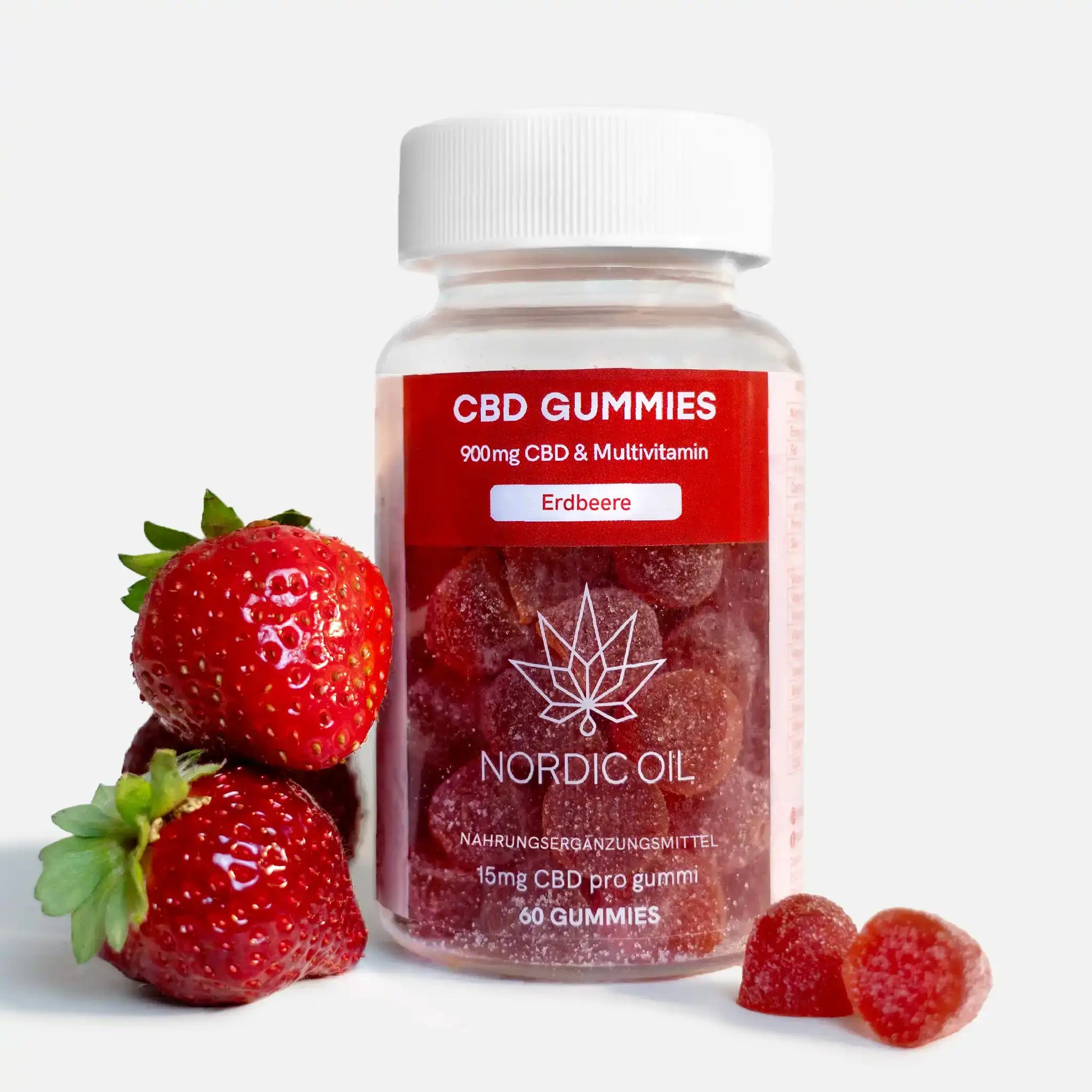 CBD Fruchtgummis (900mg) Erdbeere
