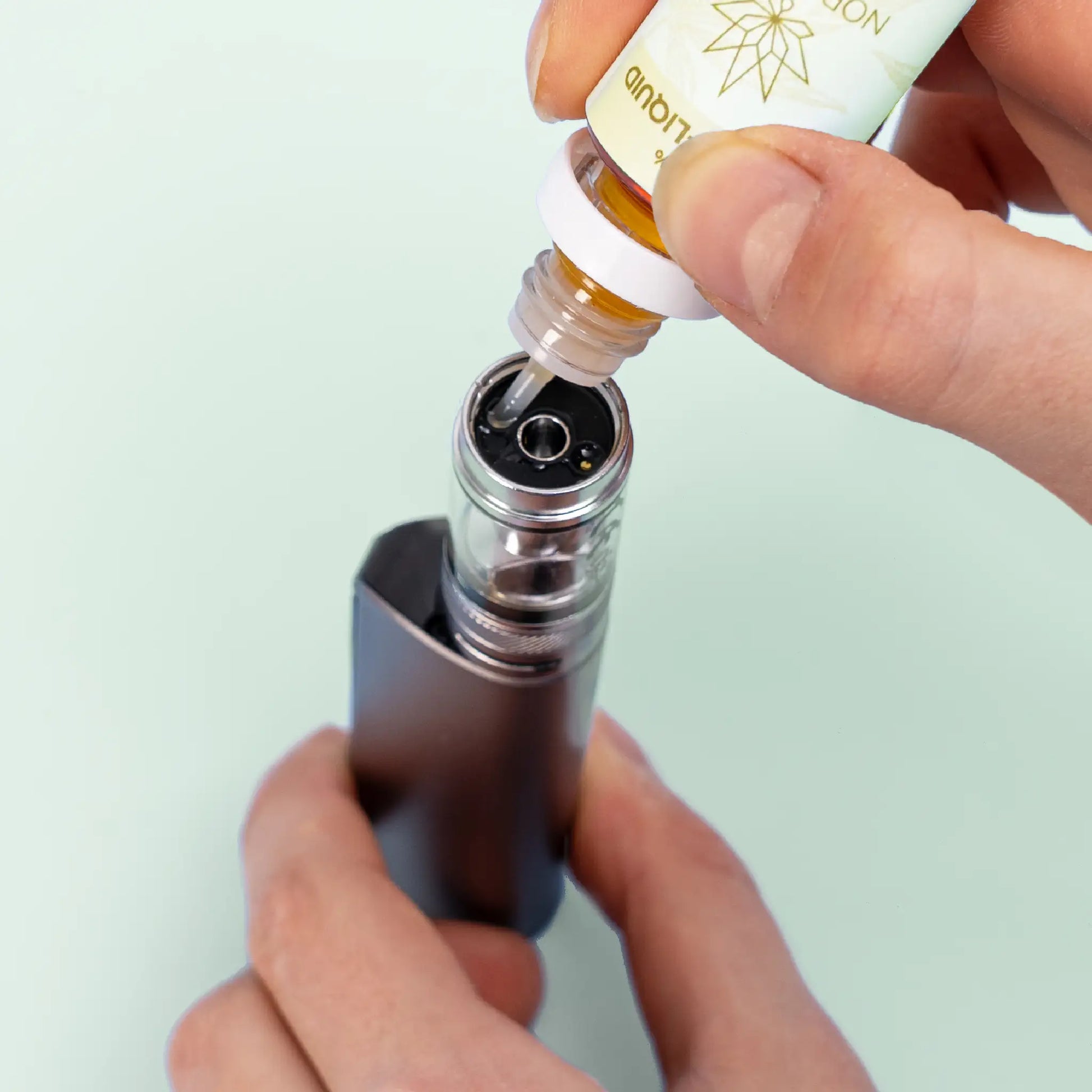 Nordic Oil's CBD e-Flüssigkeit Zitrone-Minze