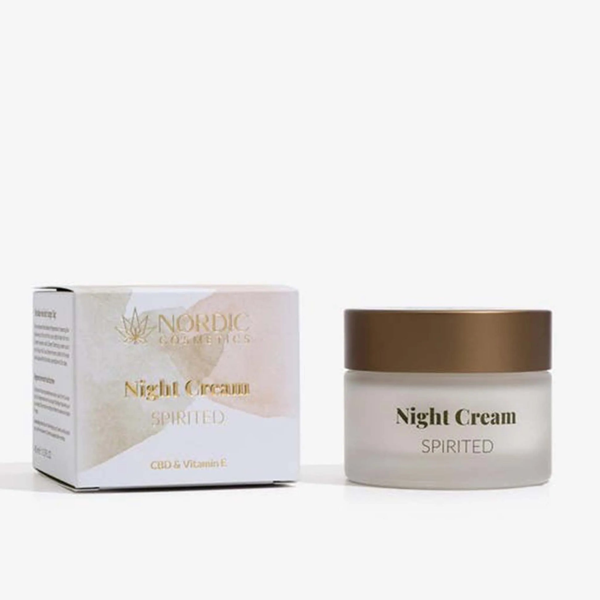 CBD Cosmetics Nachtcreme (15% CBD) mit Vitamin C