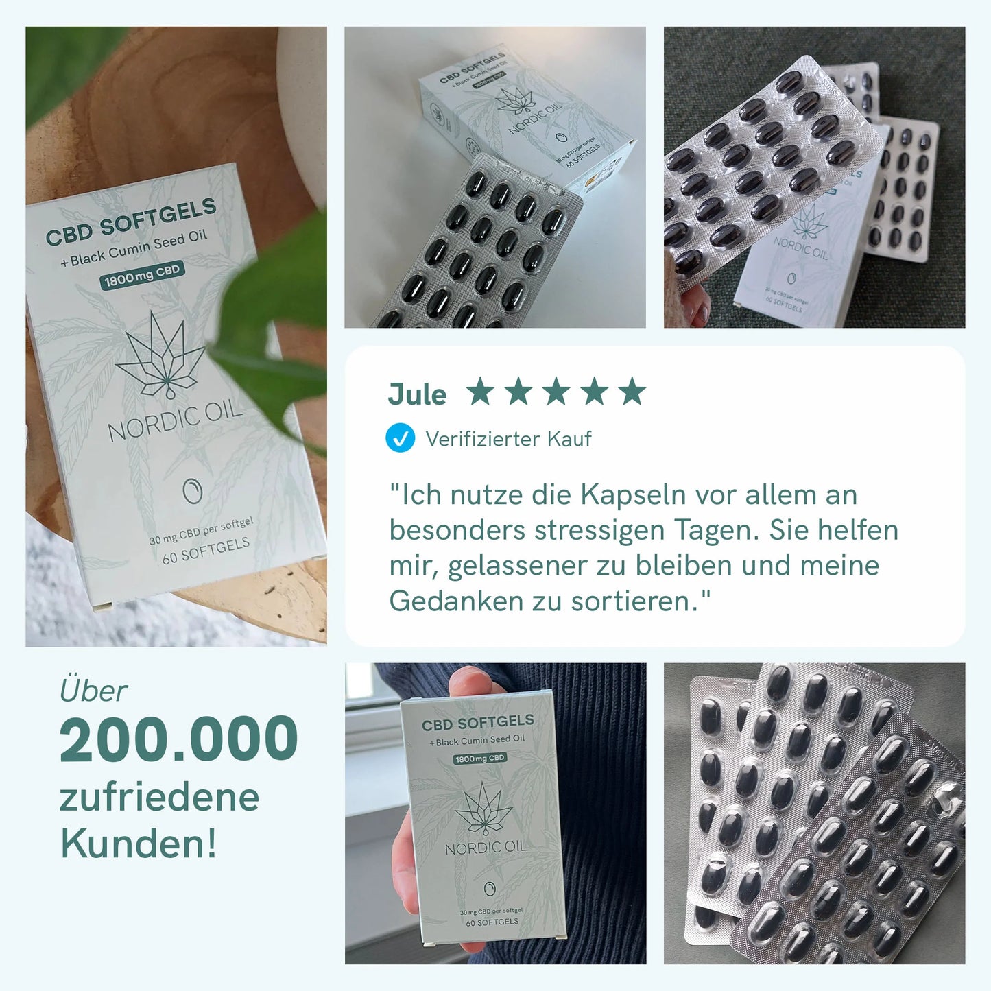 CBD Kapseln (1800mg)