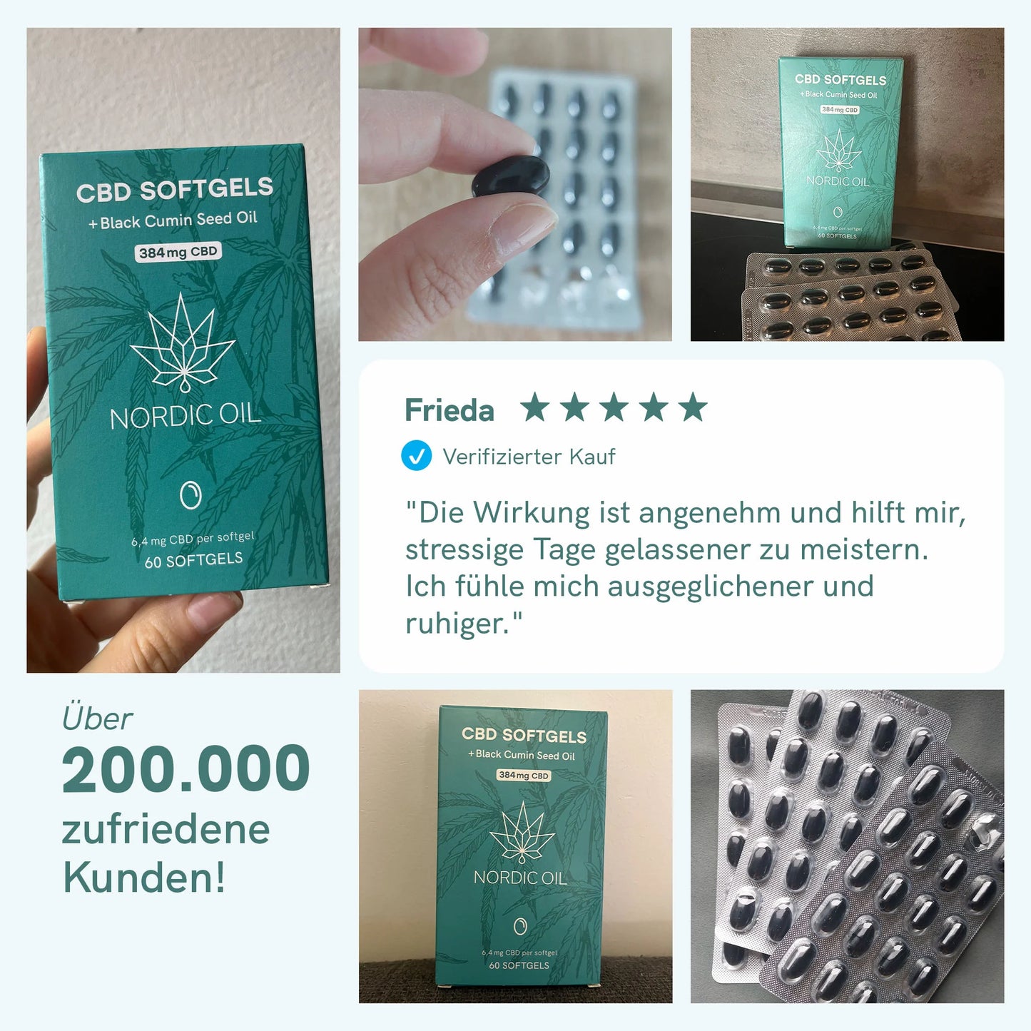 CBD Kapseln (384mg)