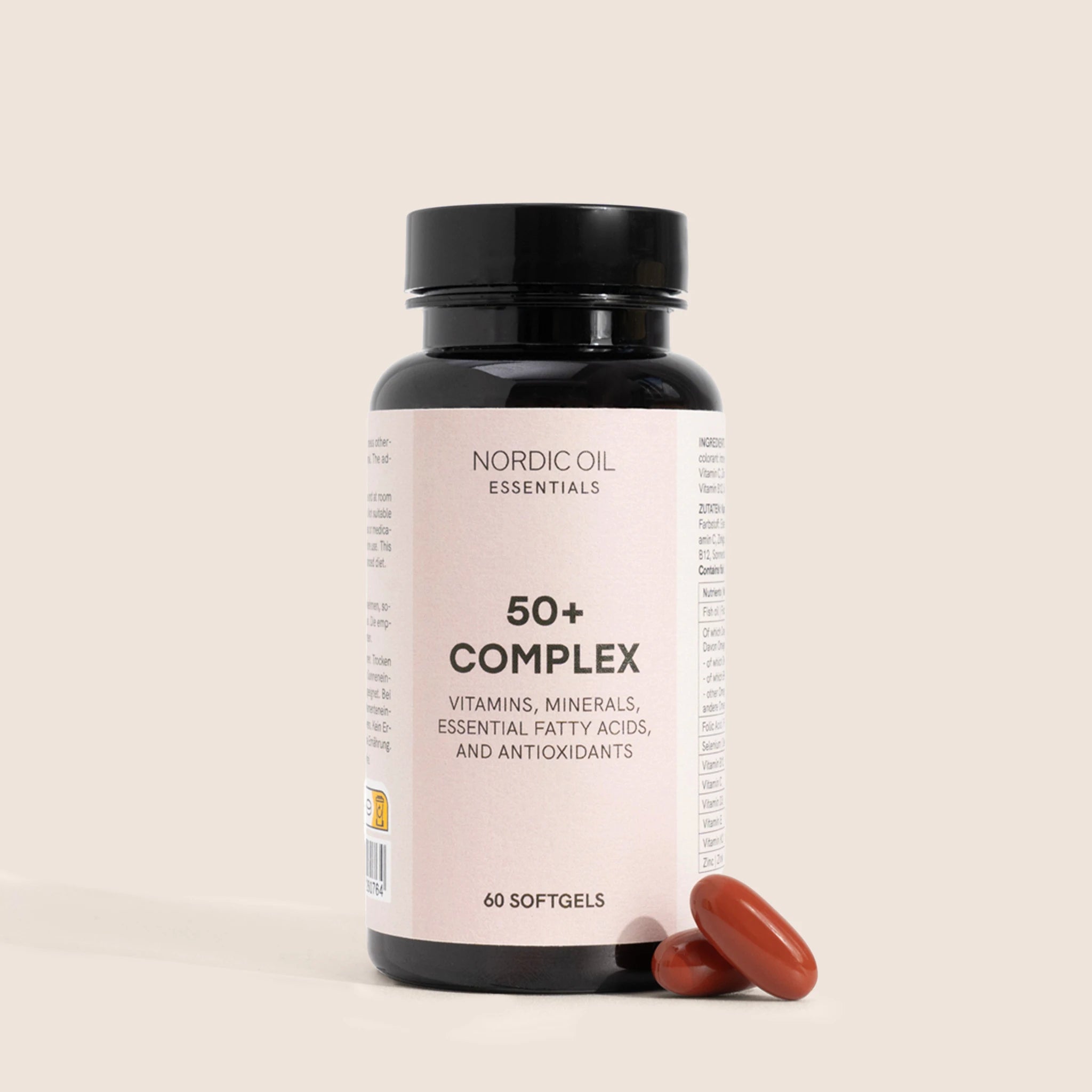 Multi-Komplex 50+ | All-in-One tägliche Kapsel für Erwachsene über 50