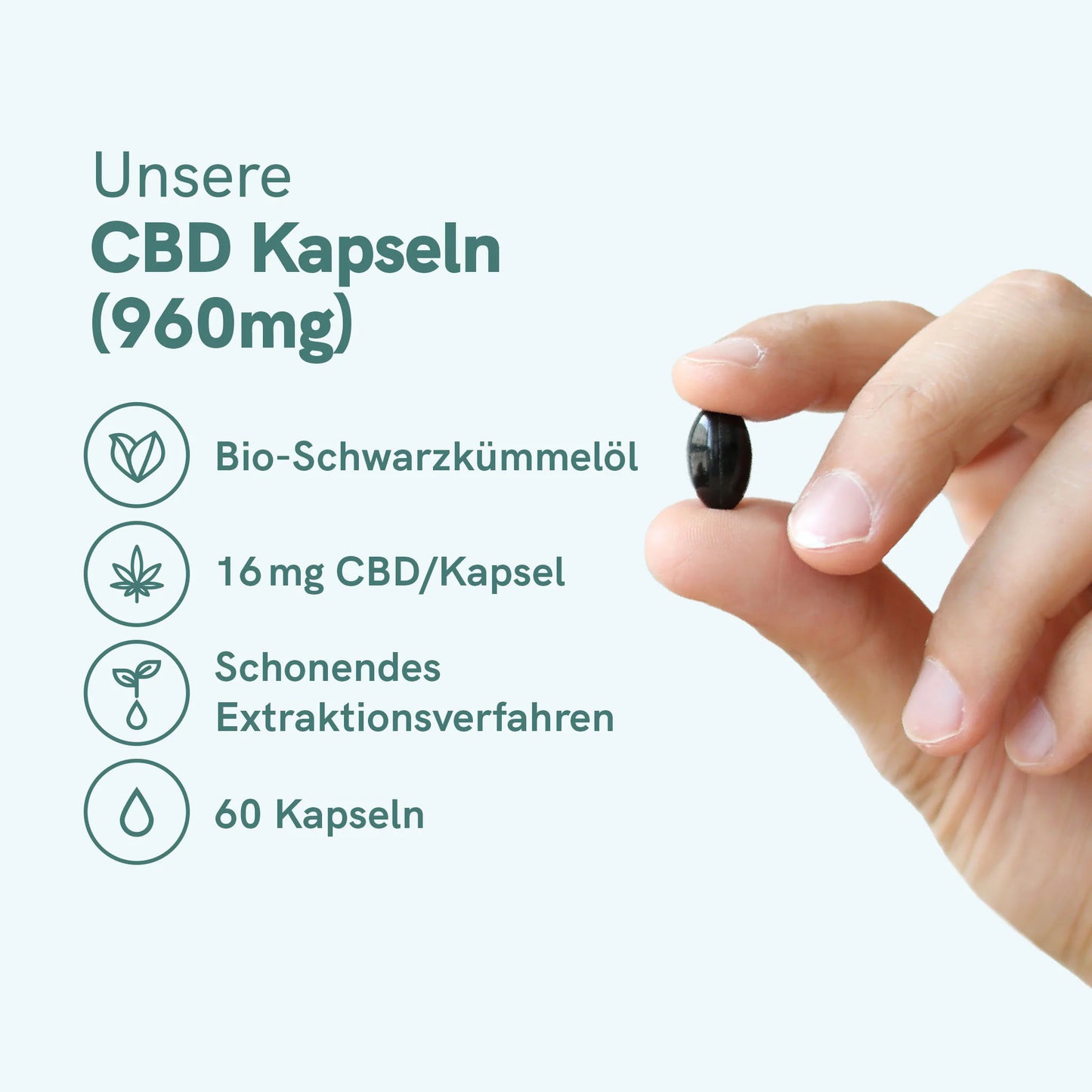 CBD Kapseln (960mg)