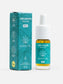 CBD Öl (10%) von Nordic Oil neben der Verpackung