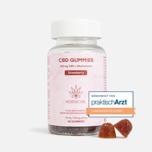 Fruchtgummis: CBD + Multivitamin