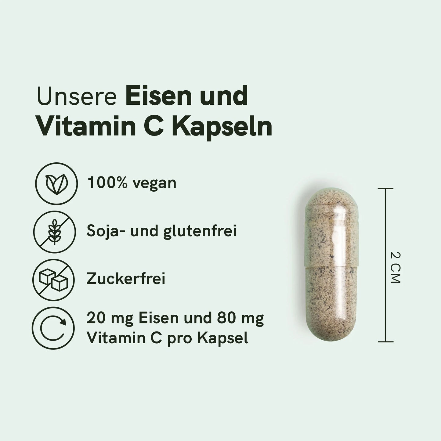Eisen & Vitamin C Kapseln