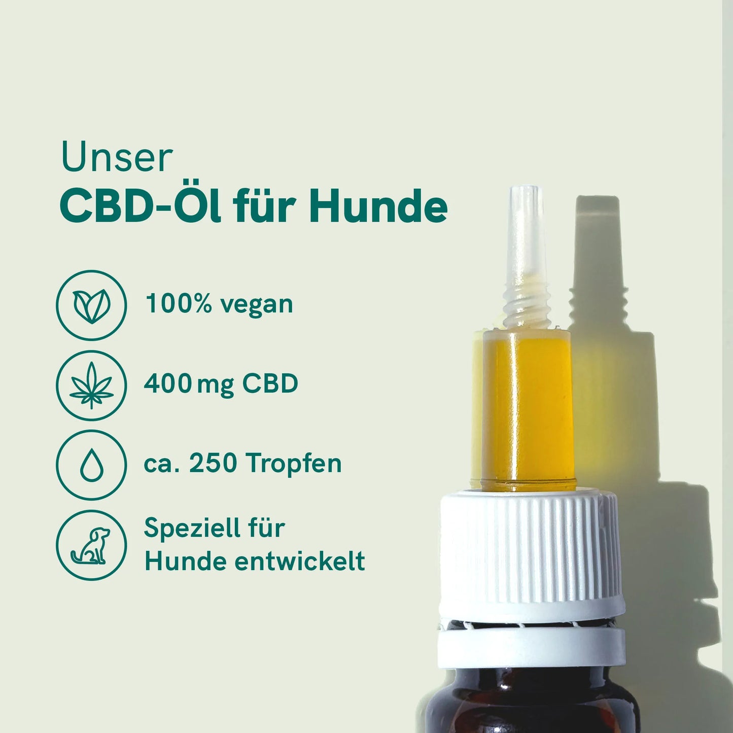 CBD Öl für Hunde - Rind (4%)