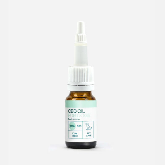 CBD Öl für Hunde - Rind (2,5%)