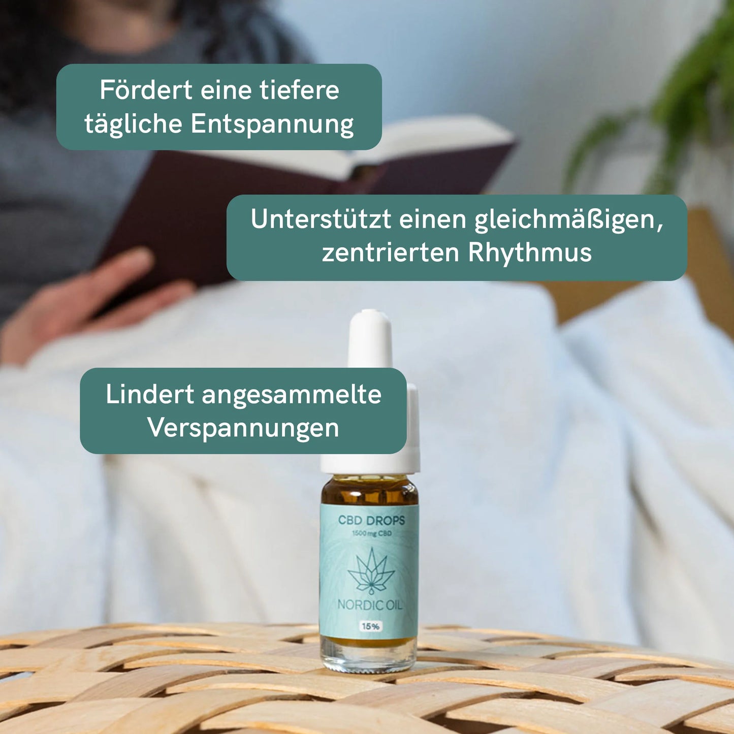 3FÜR2: CBD Öl Plus (15%) für SZ Leser