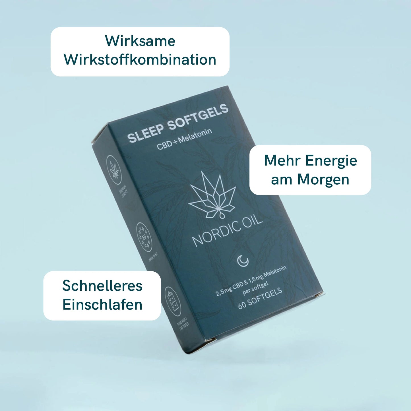 CBD Kapseln mit Melatonin- Doppelpack - für ICWB Leser