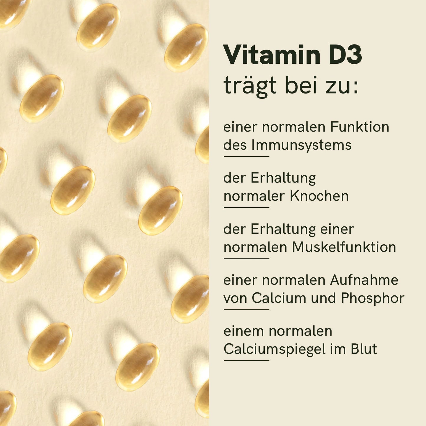 Vitamin D3 Kapseln