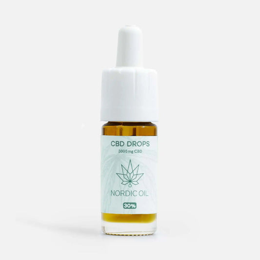 Eine Flasche CBD Öl 30% von Nordic Oil