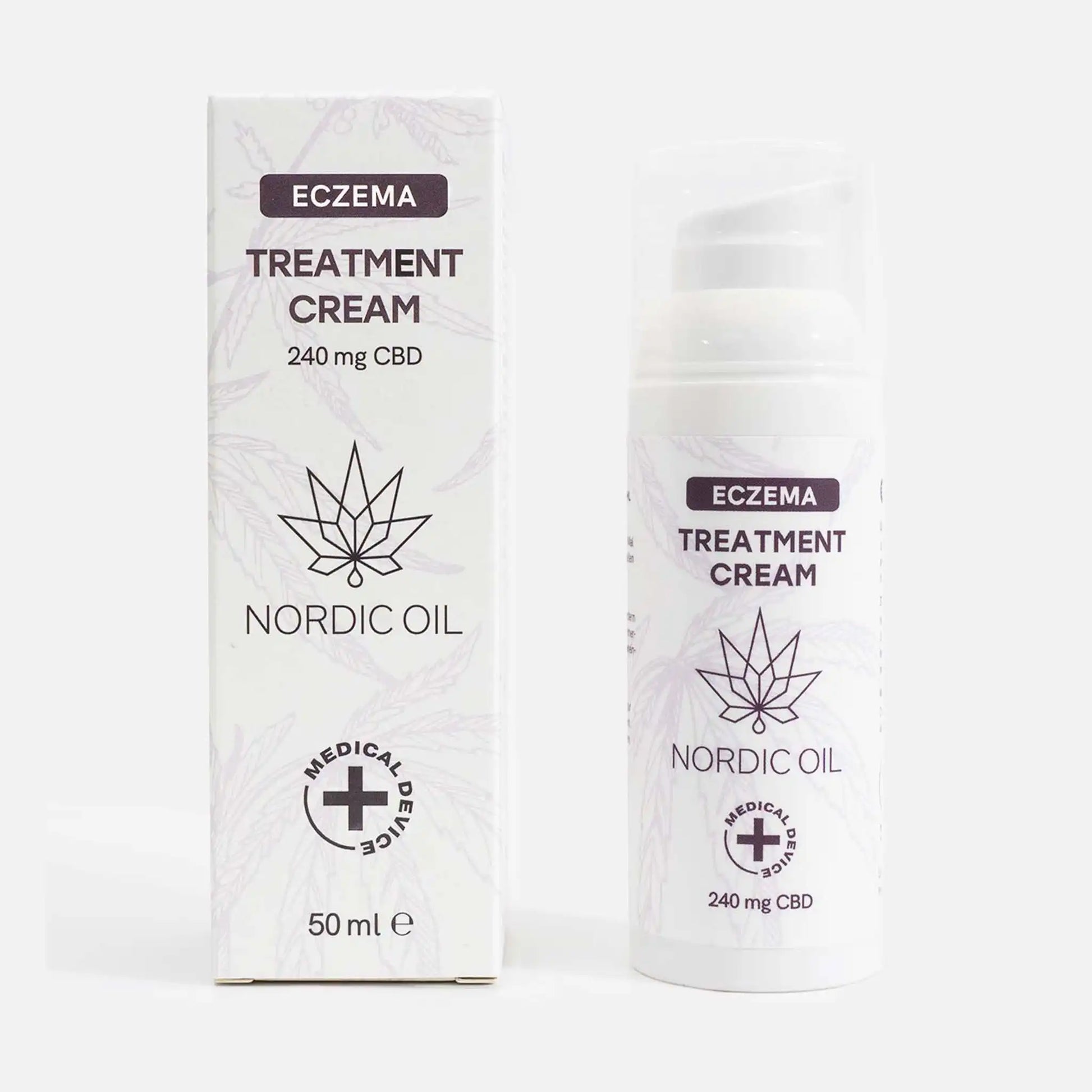 CBD Ekzem Salbe mit Packung